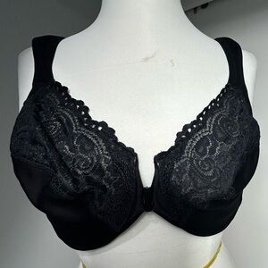 Elegant Black Lace Bra